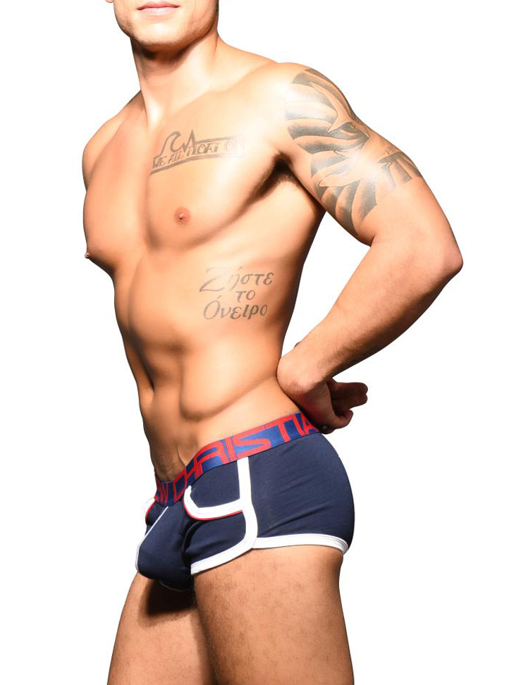 Retro Pop Pocket boxerky ANDREW CHRISTIAN s Pushup kapsou Show-It 91845 Navy22